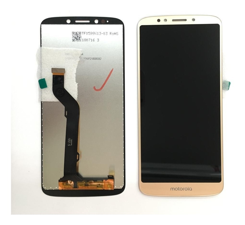 Tela Display Moto E5 Plus XT1924 Dourado Original OLED - Central das P